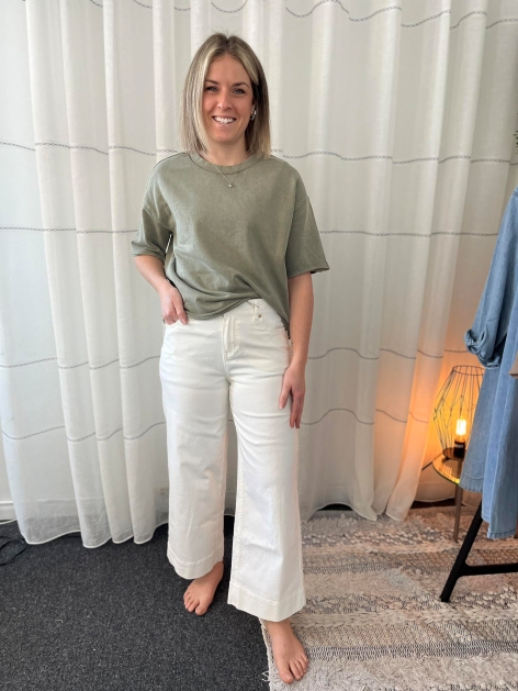 T-shirt boyfriend - 20617663 - Fransa