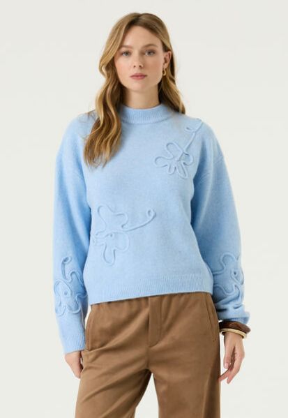 Chandail tricot broderie - U260044 - Garcia