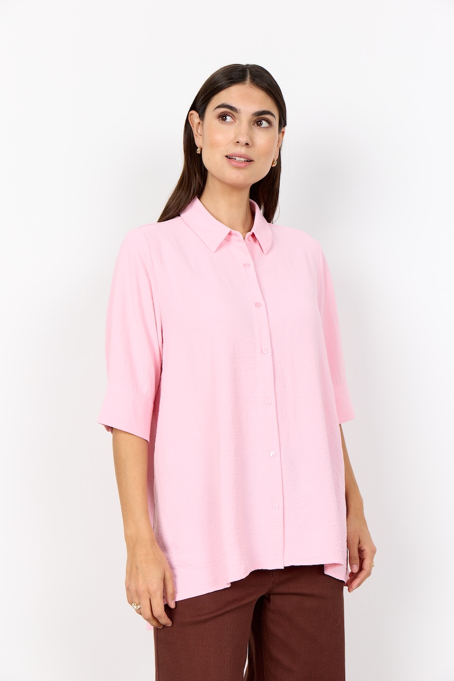 Blouse mi-longue vaporeuse - 41580 - Soya Concept