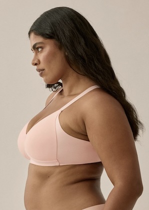 Soutien-gorge souple à effet lissant latéral - 5232 - Naturana