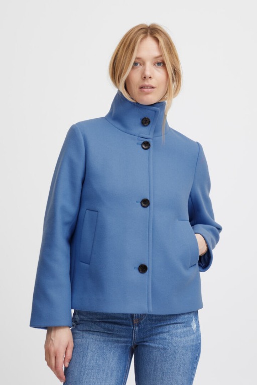 MANTEAU COURT LAINAGE