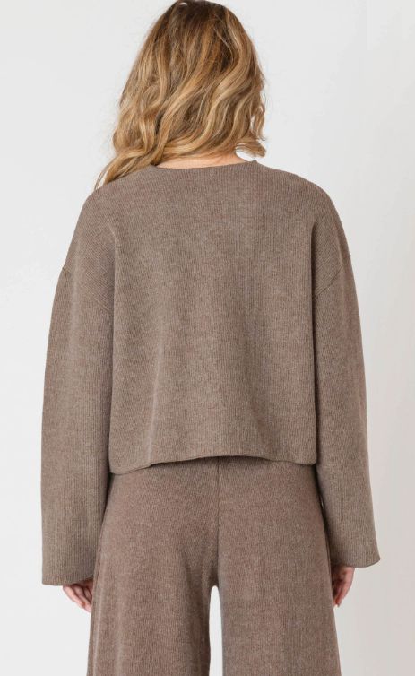 Cardigan cotelé