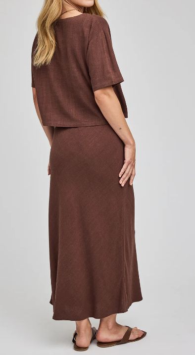Jupe en lin Cassia - GF2605-6153 - Gentle Fawn