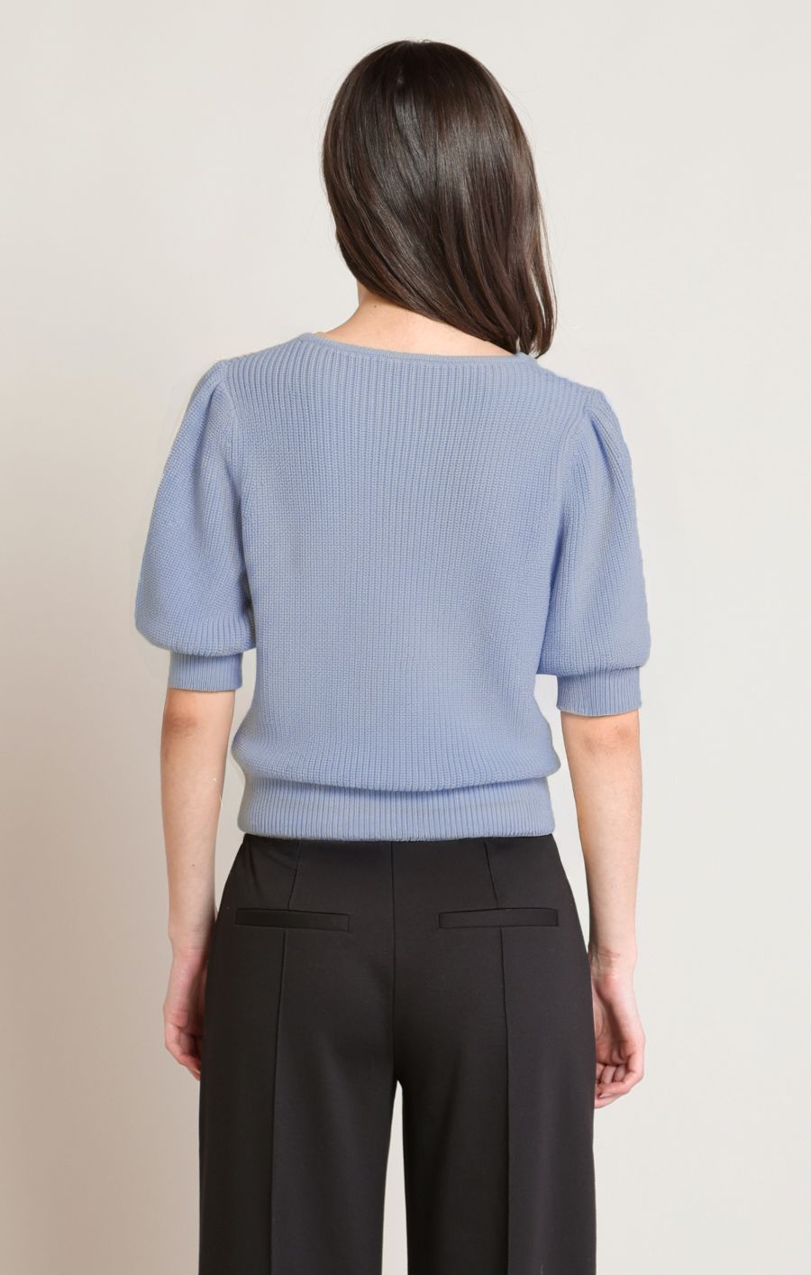 chandail tricot manche courte