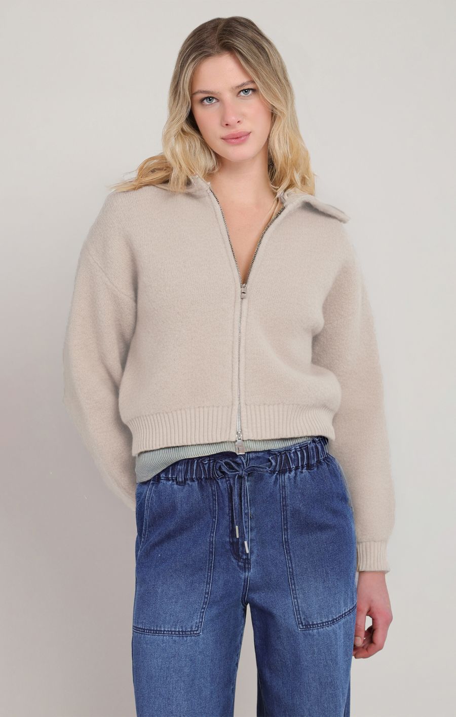 Cardigan zip collet large - 2827250 D - Dex