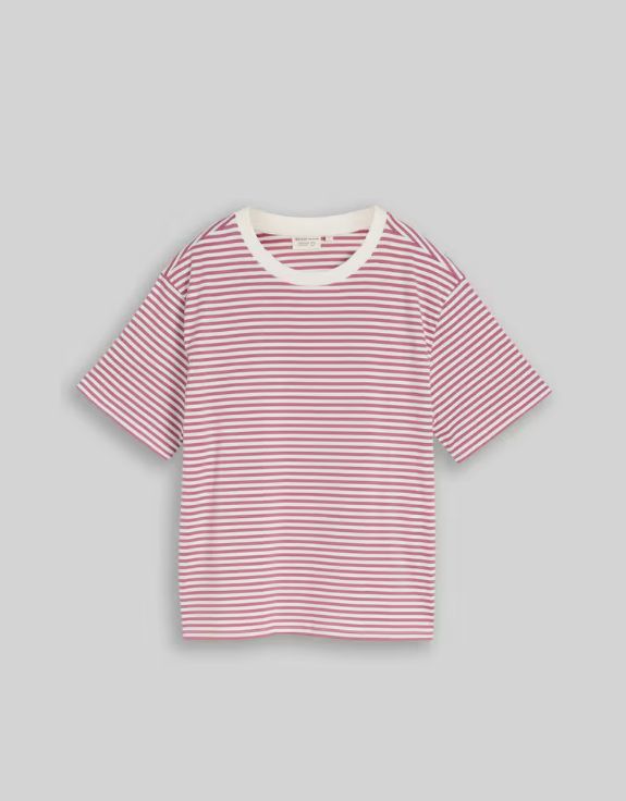 T-shirt boxy ligné - 1047845 - Tom Tailor