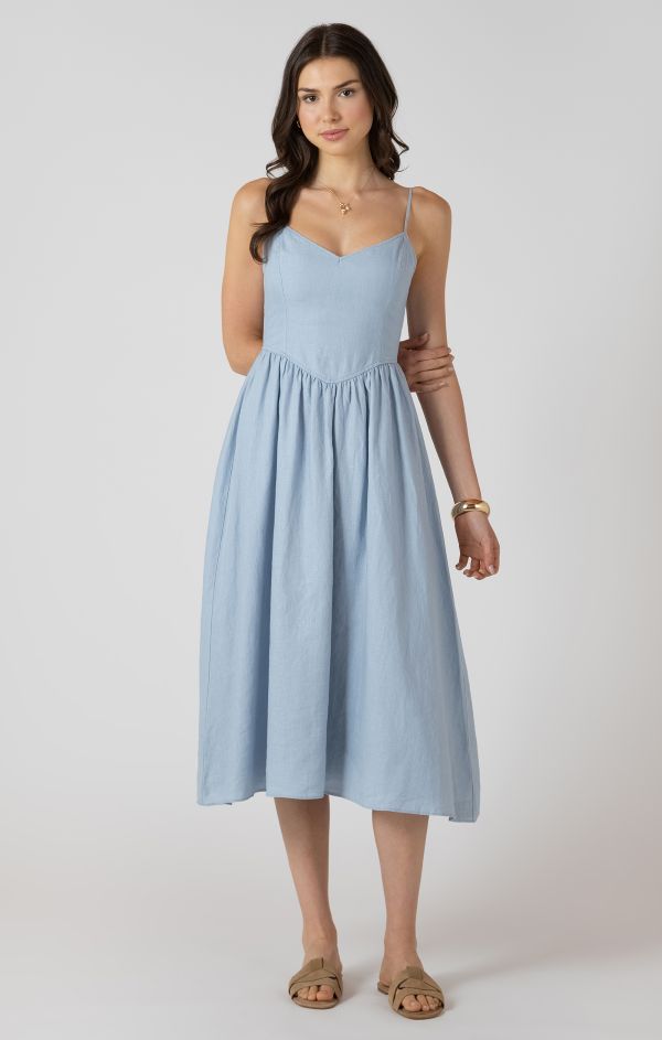 Robe maxi style lin - 2722530 D - Dex