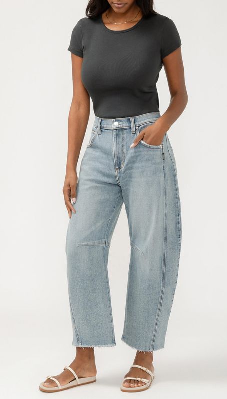 Jeans ballon - L28917AGR232 - Silver Jeans