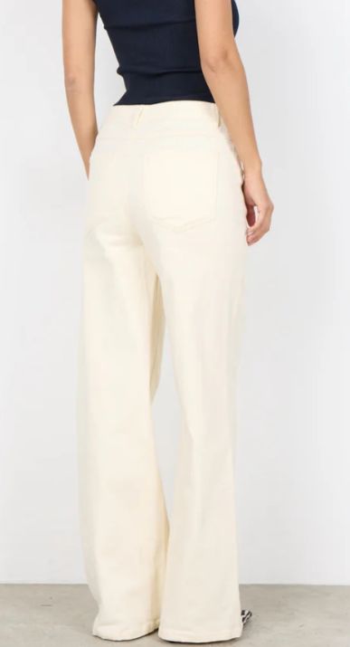 Jeans taille haute jambe large - 41528 - Soya Concept