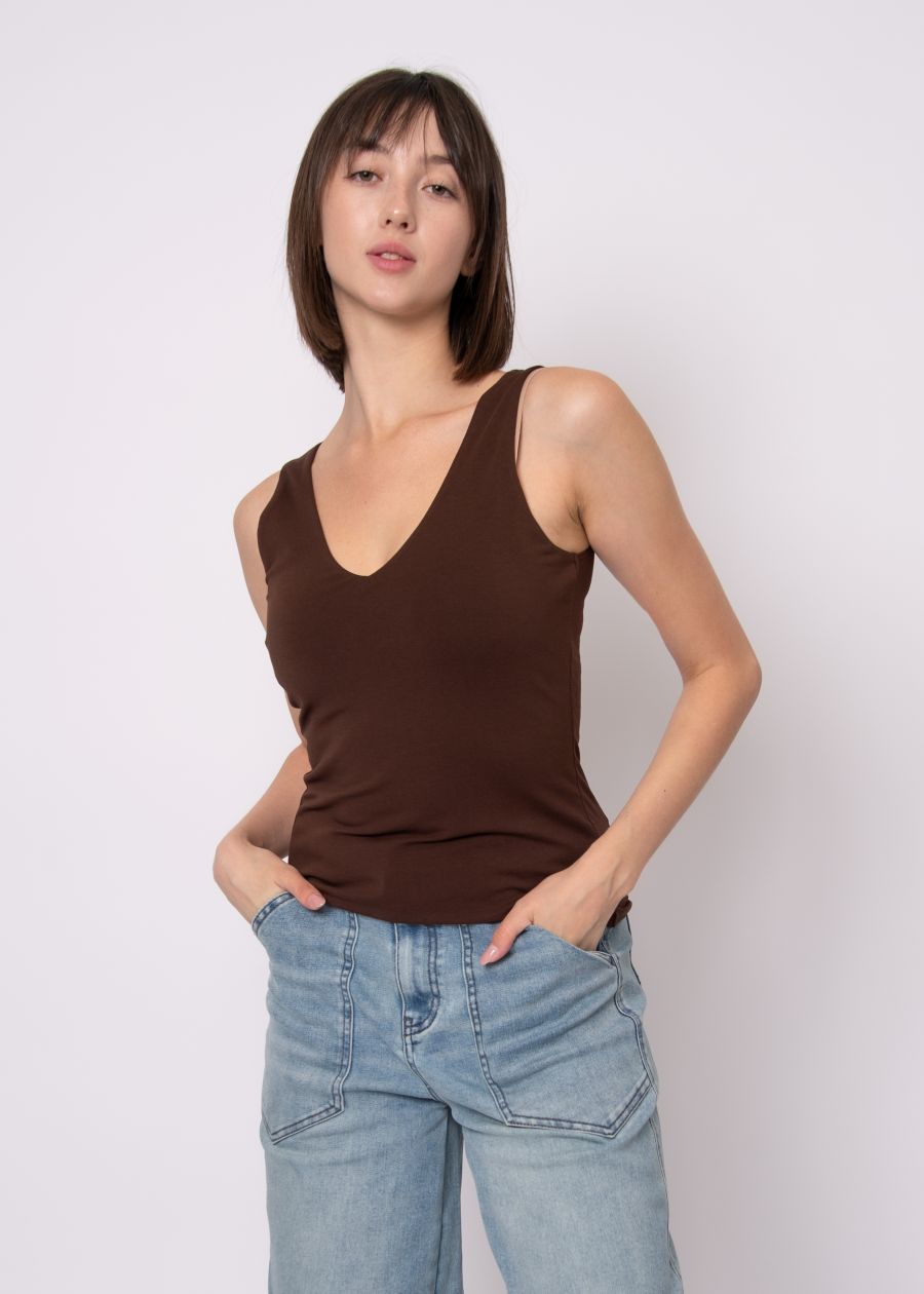 Camisole deuxième peau v neck - 57T165SO - RD Style