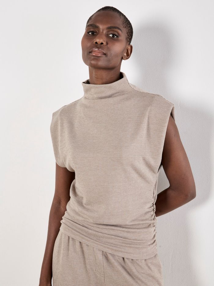 Chandail sans manche - X122110 - Apricot