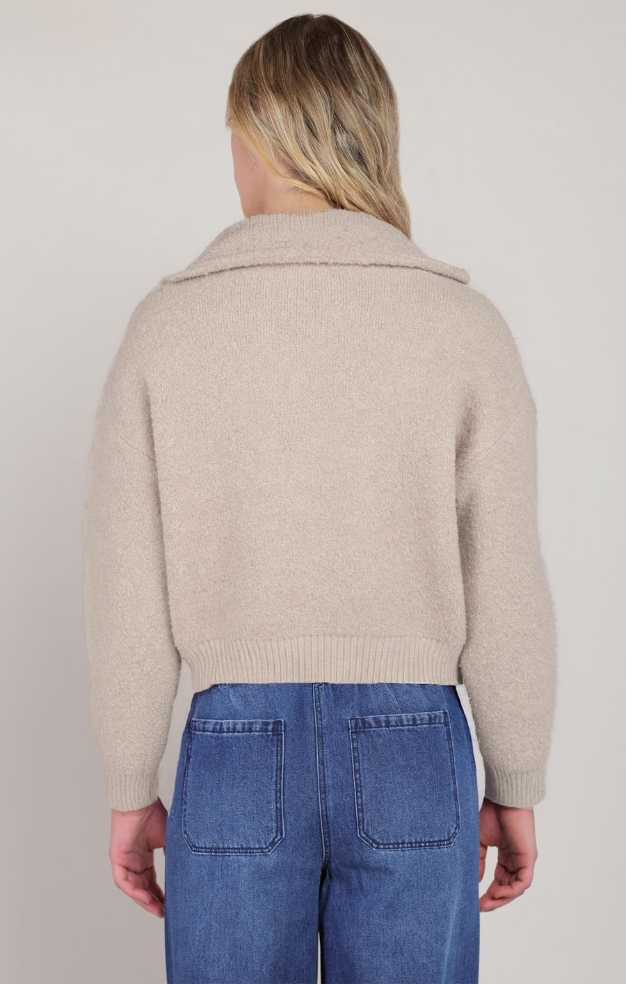 Cardigan zip collet large