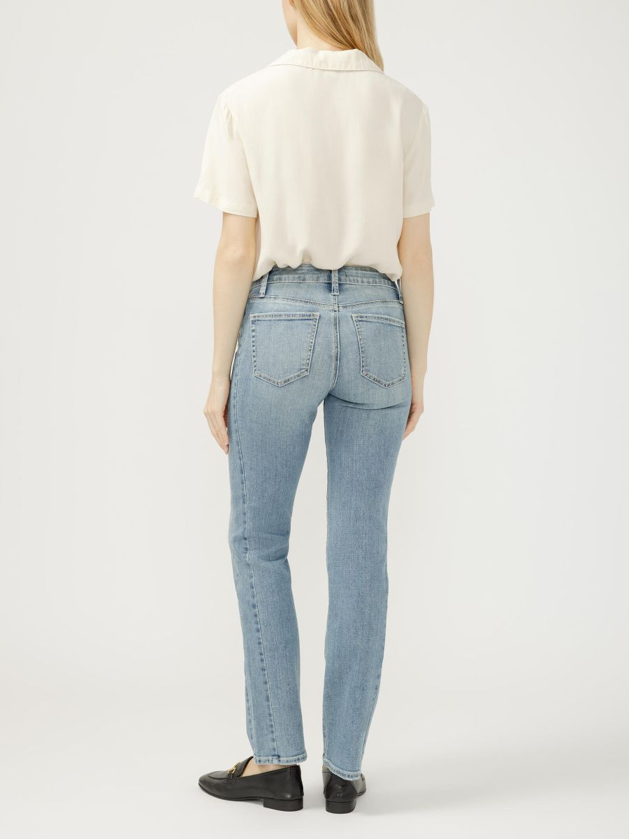 Jeans suki droit taille régulière - L93467CVS299 - Silver Jeans
