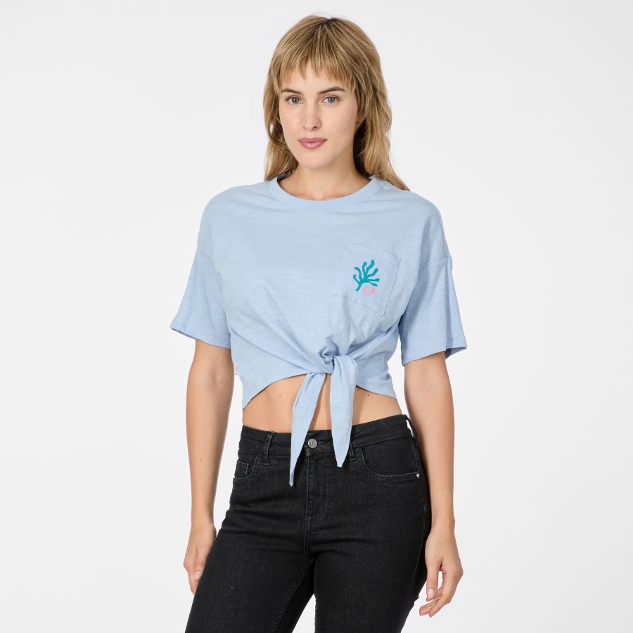 T-shirt à nouer au bas - 2611-10011 - Ragwear