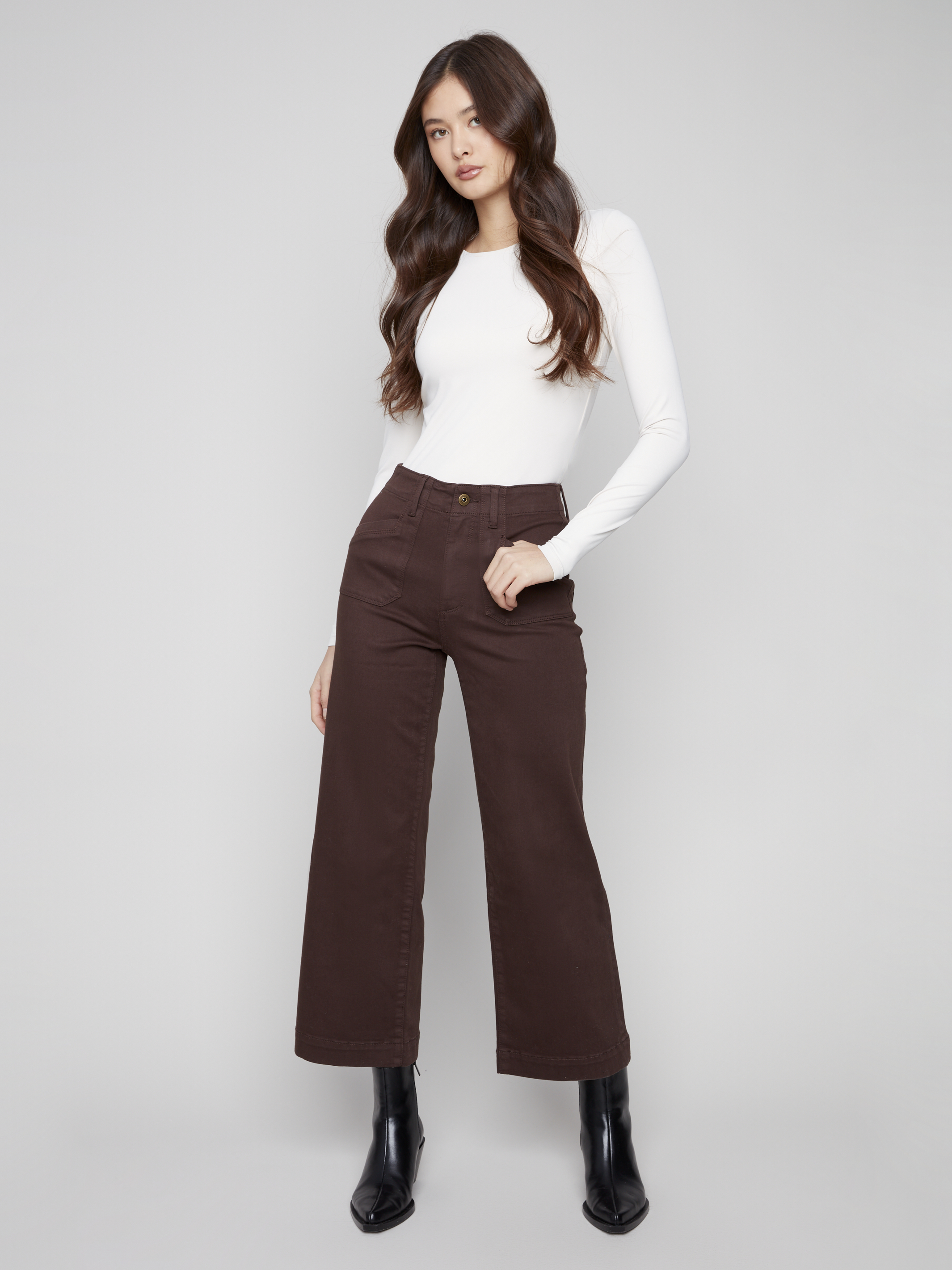 Pantalon sport chic coupe jeans