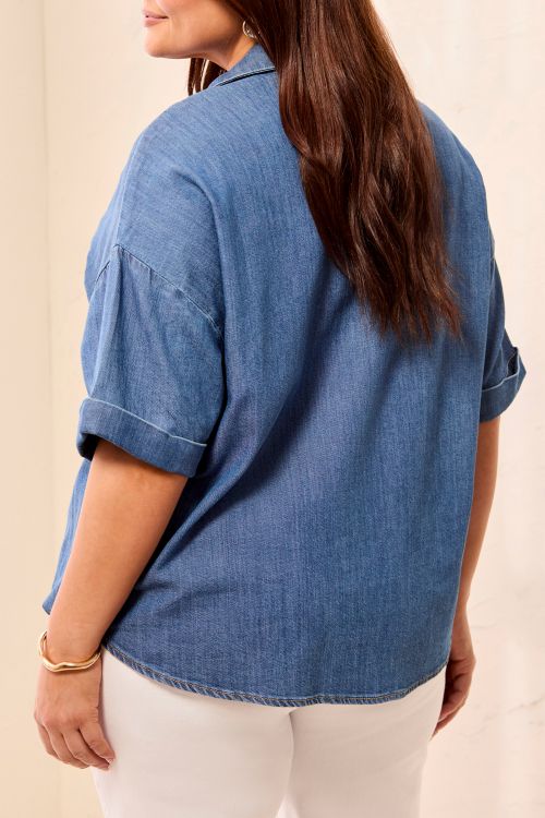 Blouse chemise jeans