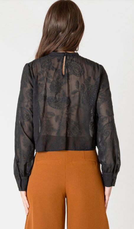 Blouse dentelle