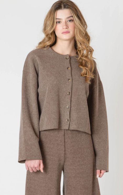 Cardigan cotelé - 2624041 DG - Room 34