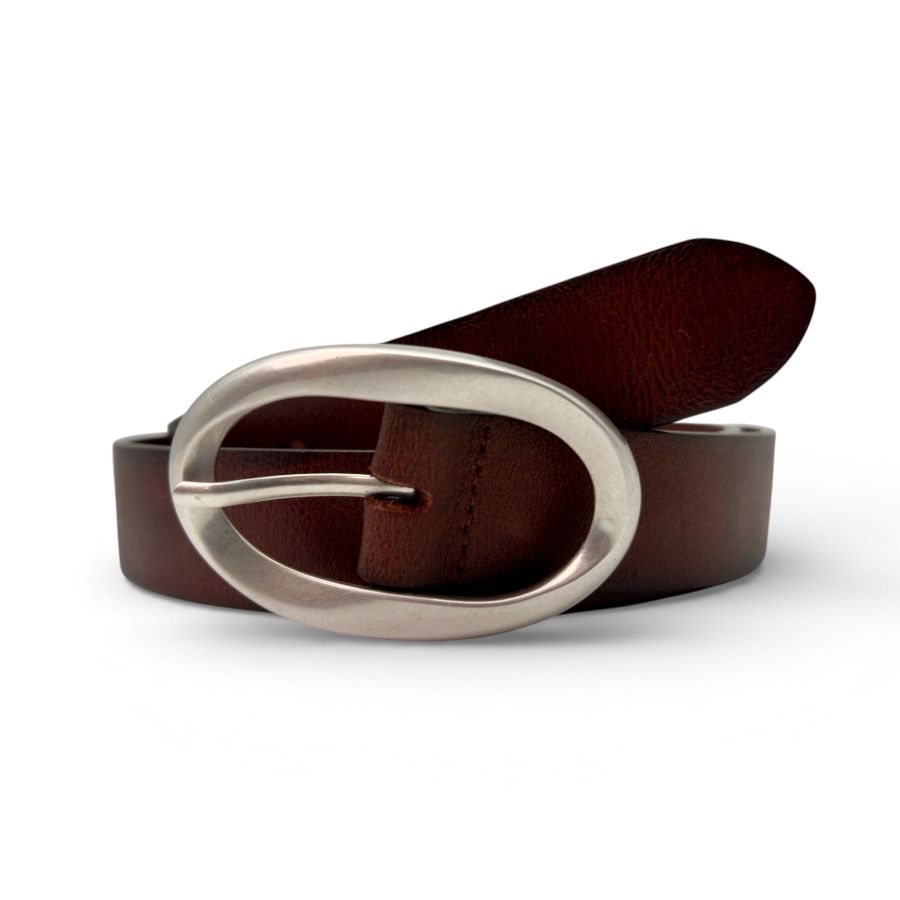 Ceinture en cuir unie - nana - ECO7