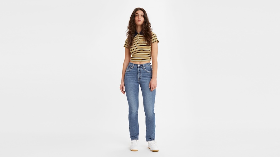 501 l'original taille haute jambe droite - 125010396 - Levi's