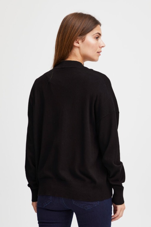 CARDIGAN TRICOT OUVERT UNI