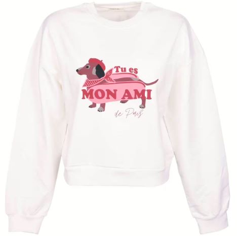 Chandail coton col rond - 50851 - 24 Colours