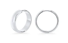 Boucle d'oreille anneau Bali large - T225E014 - Mia Bijoux