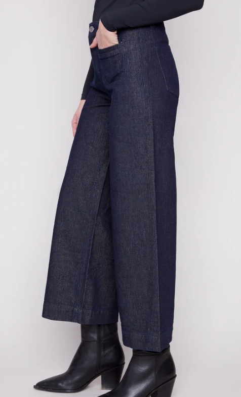 Jeans jambes larges
