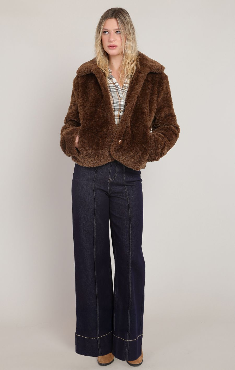 Manteau fausse fourrure - 2829506 DG - Room 34