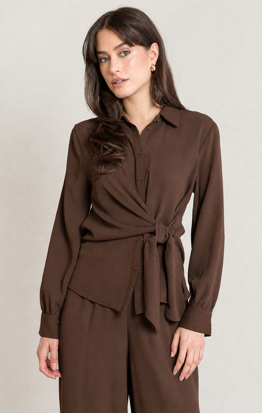 Blouse nouée - 2823716 T - Black Tape