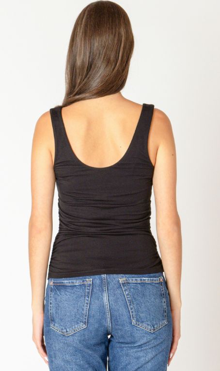 Camisole froissée côtés
