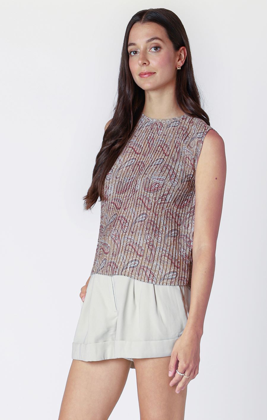 Camisole paisley légère