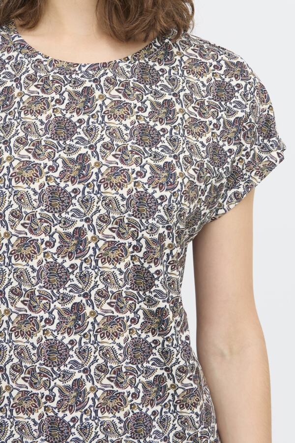 T-shirt col rond - 20610634 - Fransa