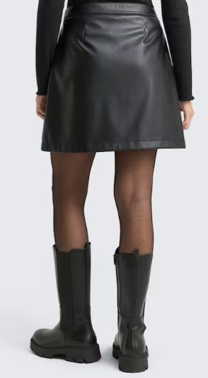 Jupe simili-cuir