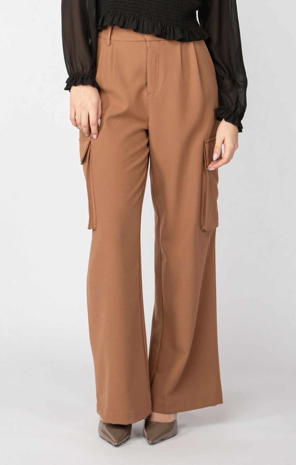 Pantalon chic cargo