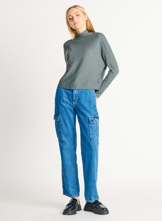 Chandail mock neck rib - 2224033 D - Dex