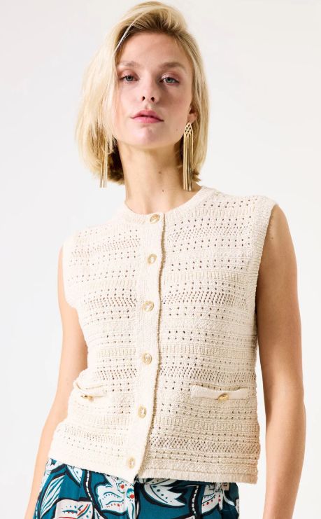 Débardeur tricot - G50250 - Garcia