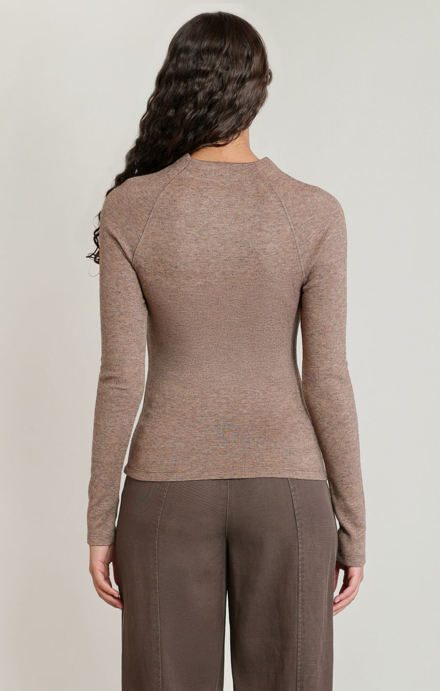 Chandail manche raglan uni