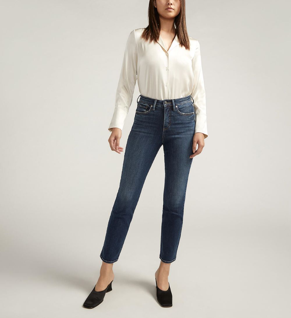 Jeans isbister droit - L74321SIA341 - Silver Jeans