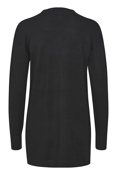 CARDIGAN OUVERT TRICOT MI-LONG