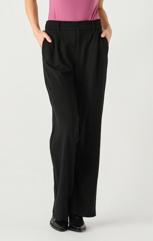 Pantalon chic jambe large