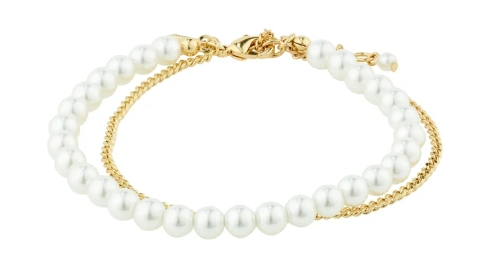 Lennon bracelet 2 en 1 chaine et perle - 822416002 - Pilgrim
