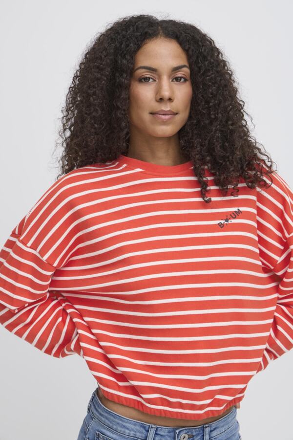 Chandail rayé coton