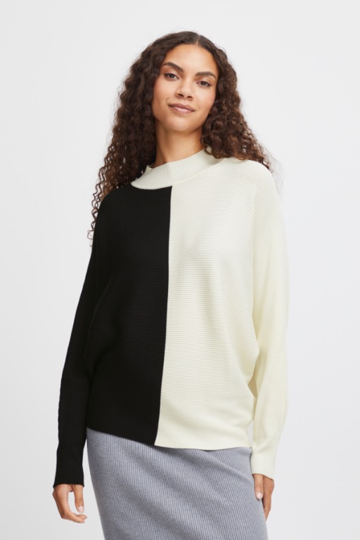 Chandail mock neck 2 tons - 20815311 - B.Young