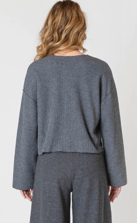 Cardigan cotelé