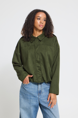 Veste style suède