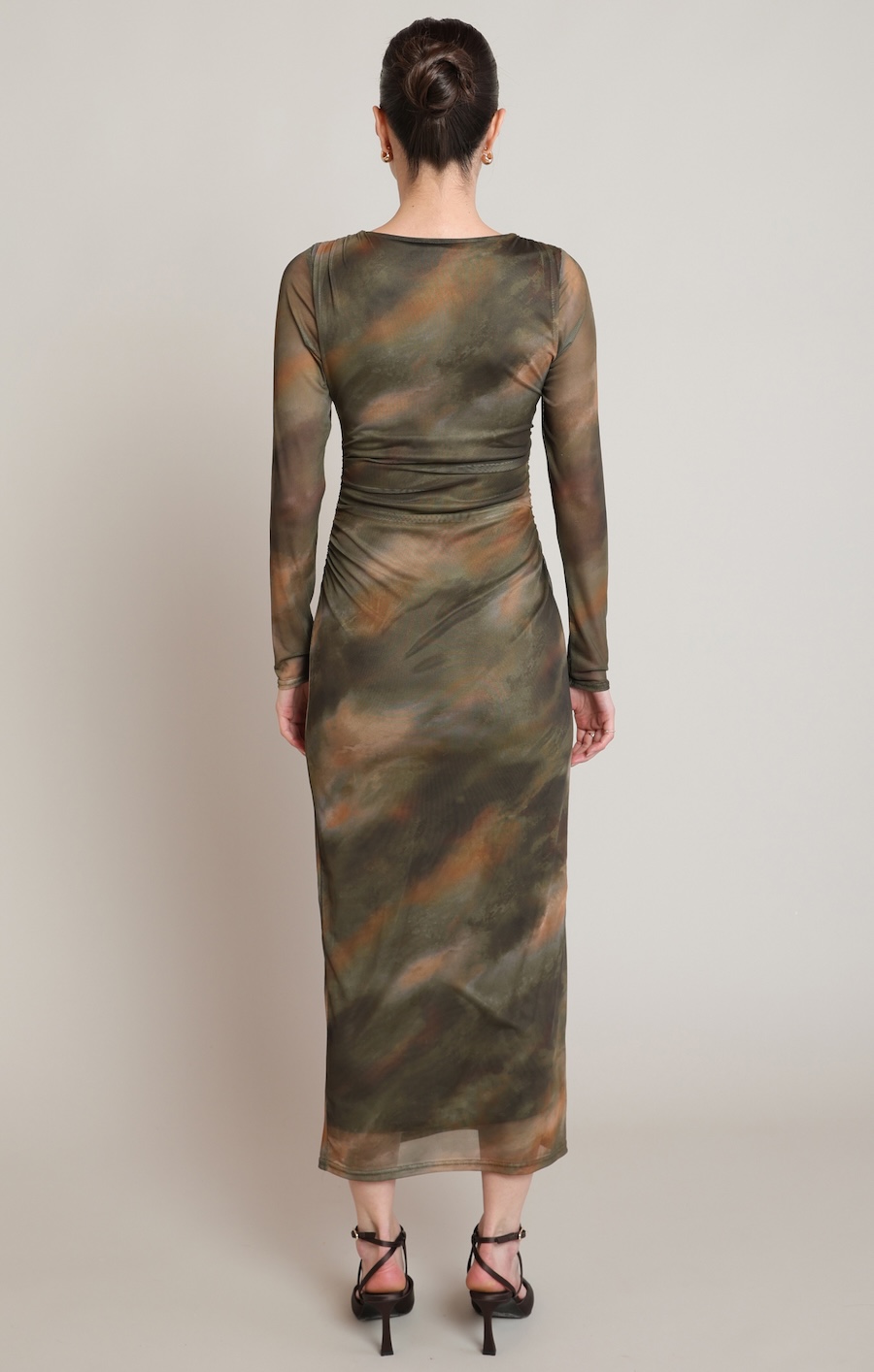 Robe maxi en mèche