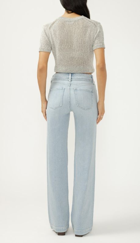 Jeans taille haute