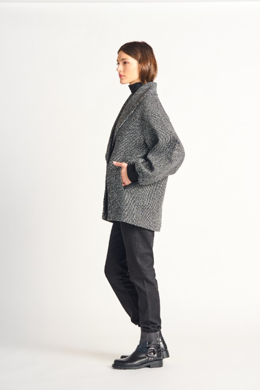 Manteau chic look oversized 