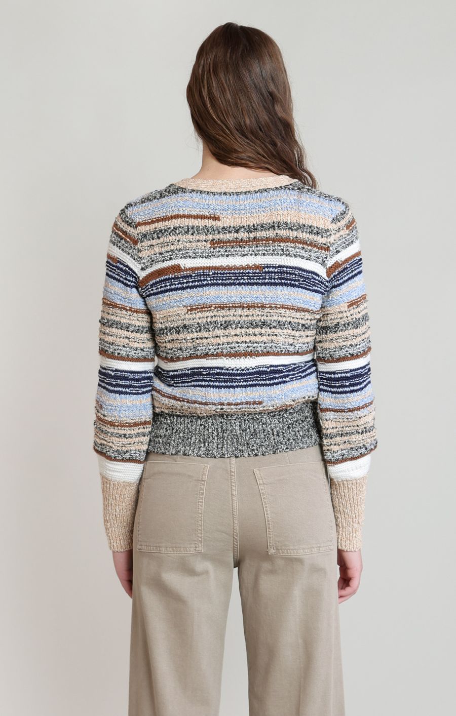 Cardigan tricot boutons